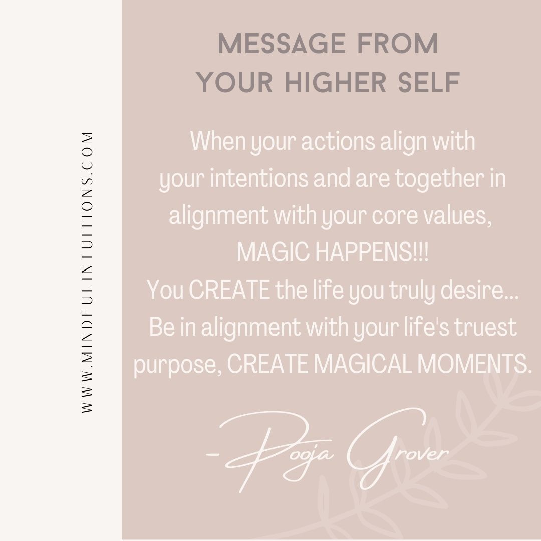 Message From Your Higher Self - By Pooja Grover