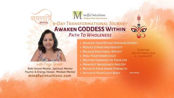 Awaken GODDESS Within with Pooja Grover - October 2024