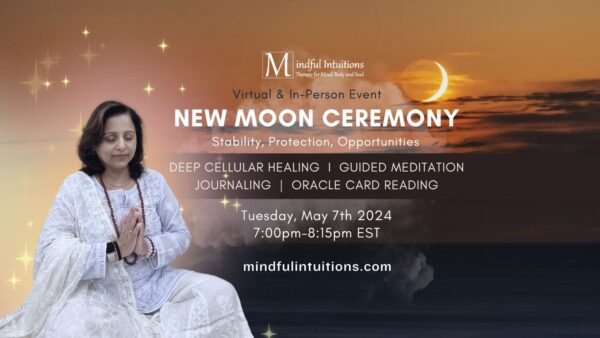 New Moon Ceremony with Pooja Grover - May 2024