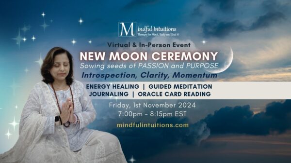 New Moon Ceremony with Pooja Grover - November 2024