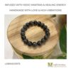 Labradorite Crystal Bracelet Infused with Healing Reiki Energy and Vedic Mantras