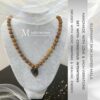 Elephant Skin Jasper Crystal Mala Infused with Healing Reiki Energy and Vedic Mantras - Mindful Intuitions