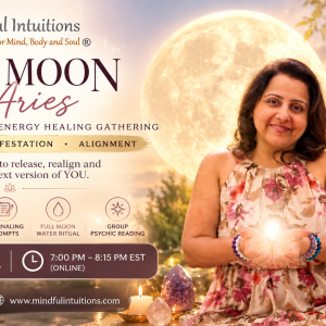 Full Moon Meditation and Energy Healing with Pooja Grover - 26th September