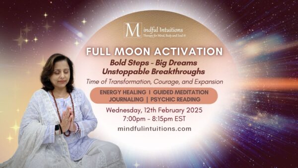 Full Moon Meditation with Pooja Grover - 12th February 2025