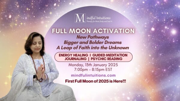 Full Moon Meditation with Pooja Grover - 13th January 2025