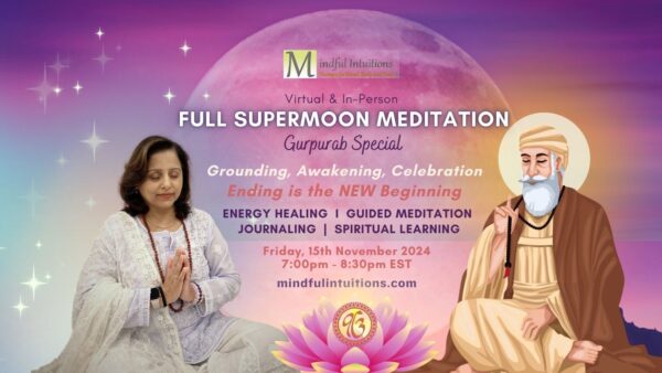 Full Supermoon Meditation with Pooja Grover - November 2024