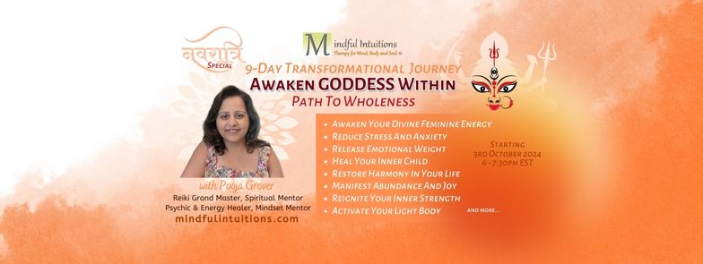 Awaken GODDESS Within with Pooja Grover - October 2024