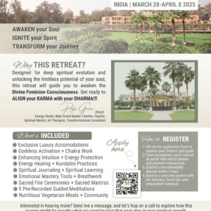 Spiritual Wellness Retreat in India 2025