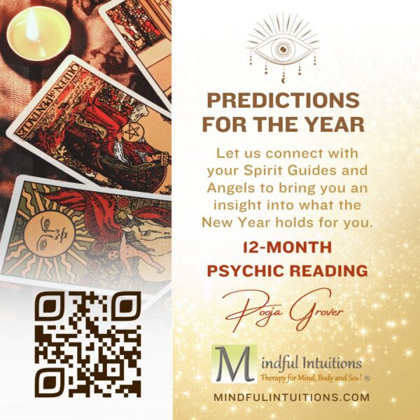 12-Month Psychic Reading with Pooja Grover - Mindful Intuitions